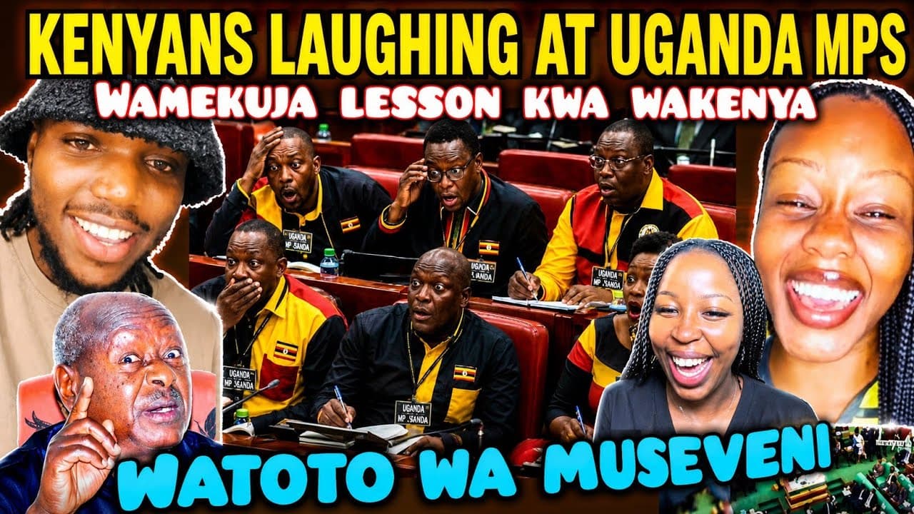 HILARIOUS Kenyans MAKING FUN of Ugandans after Coming to LEARN from Kenyan MPs