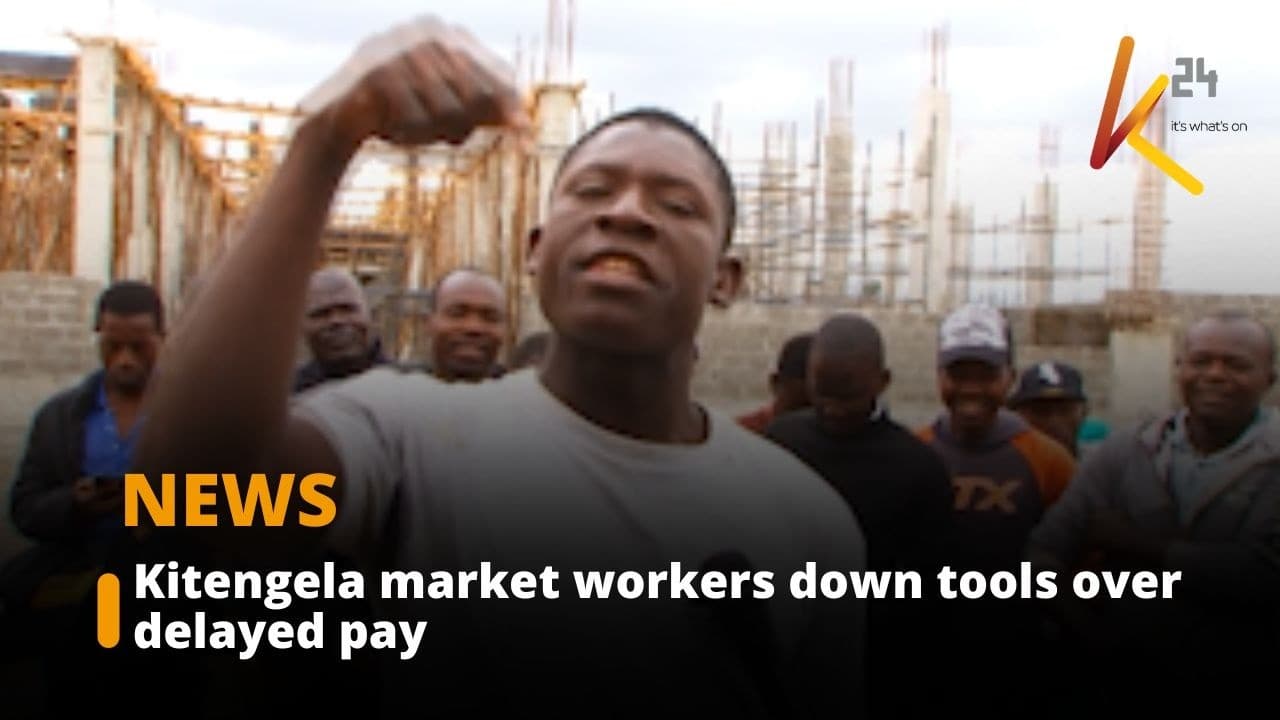 Kitengela market workers down tools over delayed pay