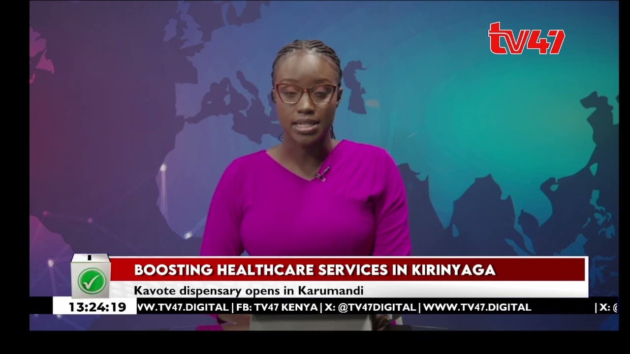 Kavote Dispensary opens in Kirinyaga, set to serve 5,000 residents with healthcare services