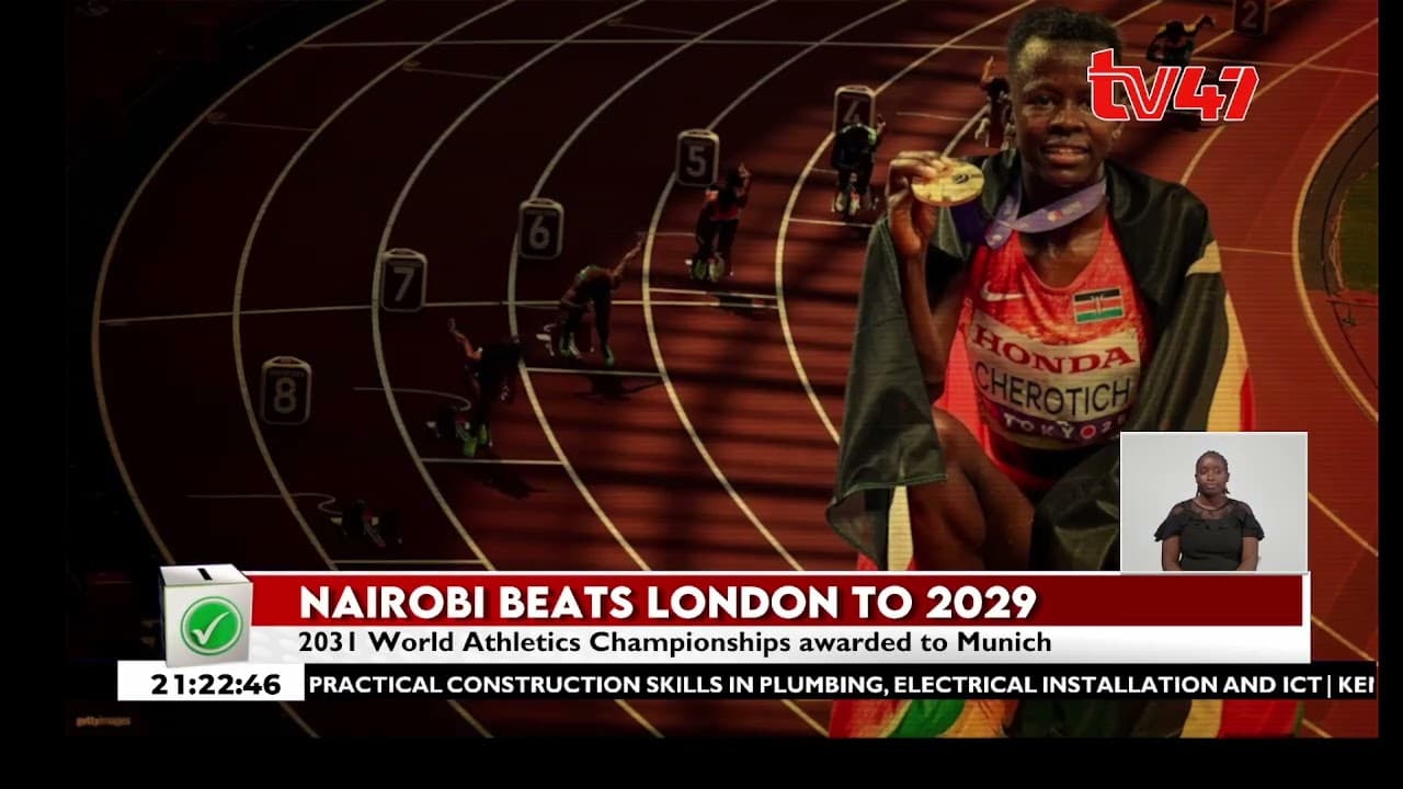 Nairobi set to host World Athletics Championships in 2029 beating London in the race