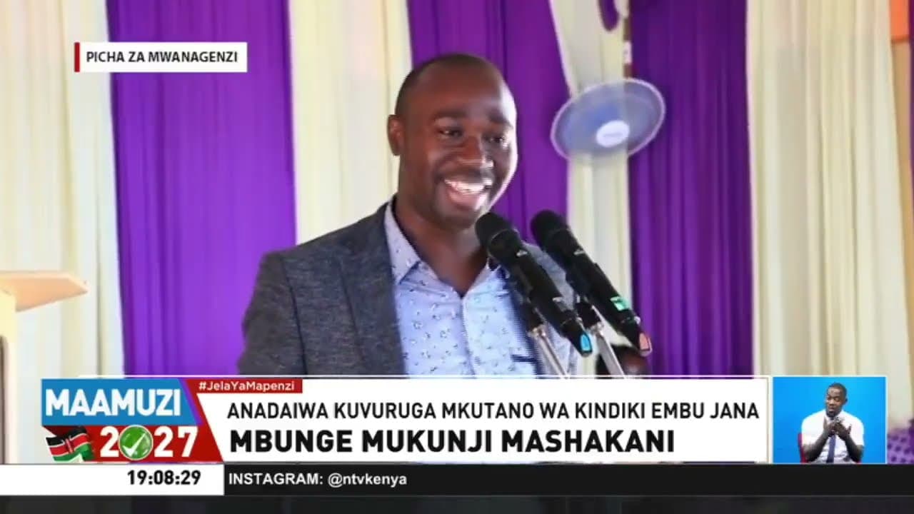 Embu: Polisi wazingira nyumba ya mbunge wa Manyatta John Mukunji