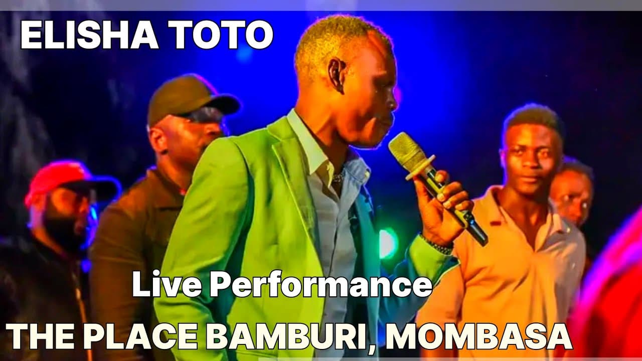 ELISHA TOTO LIVE PERFORMANCE FROM THE PLACE BAMBURI,MOMBASA