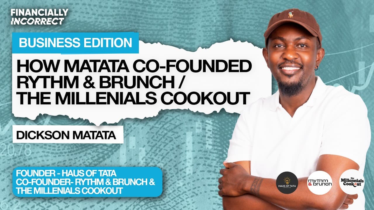 He Lost Kes 1.5 Million Then Built Sold Out Events| Dickson Matata | Business Edition