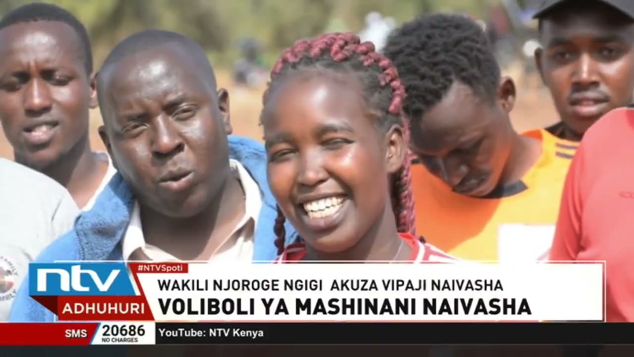 Naivasha: Dryport yatamba katika mchuano wa voliboli mashinani