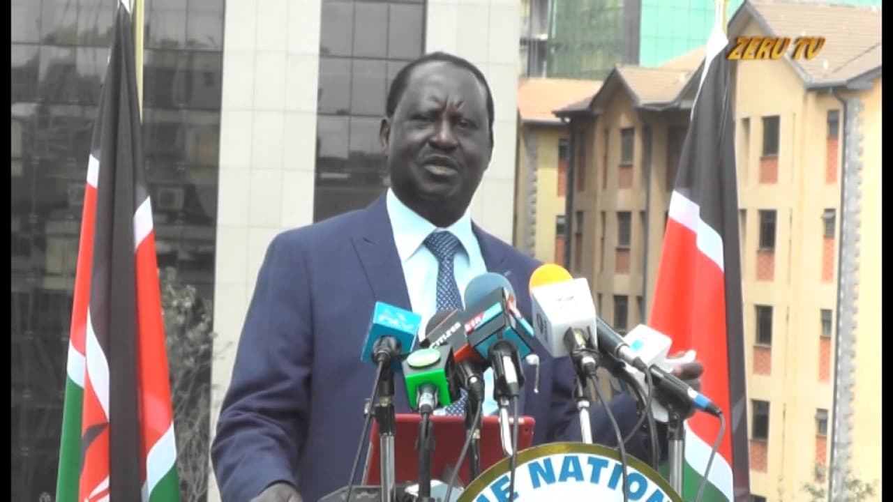 RAILA  JUBILEE IS WARMING UP CS MATIANGI AND POLICE FORCES TO RIG 2017 ELECTION