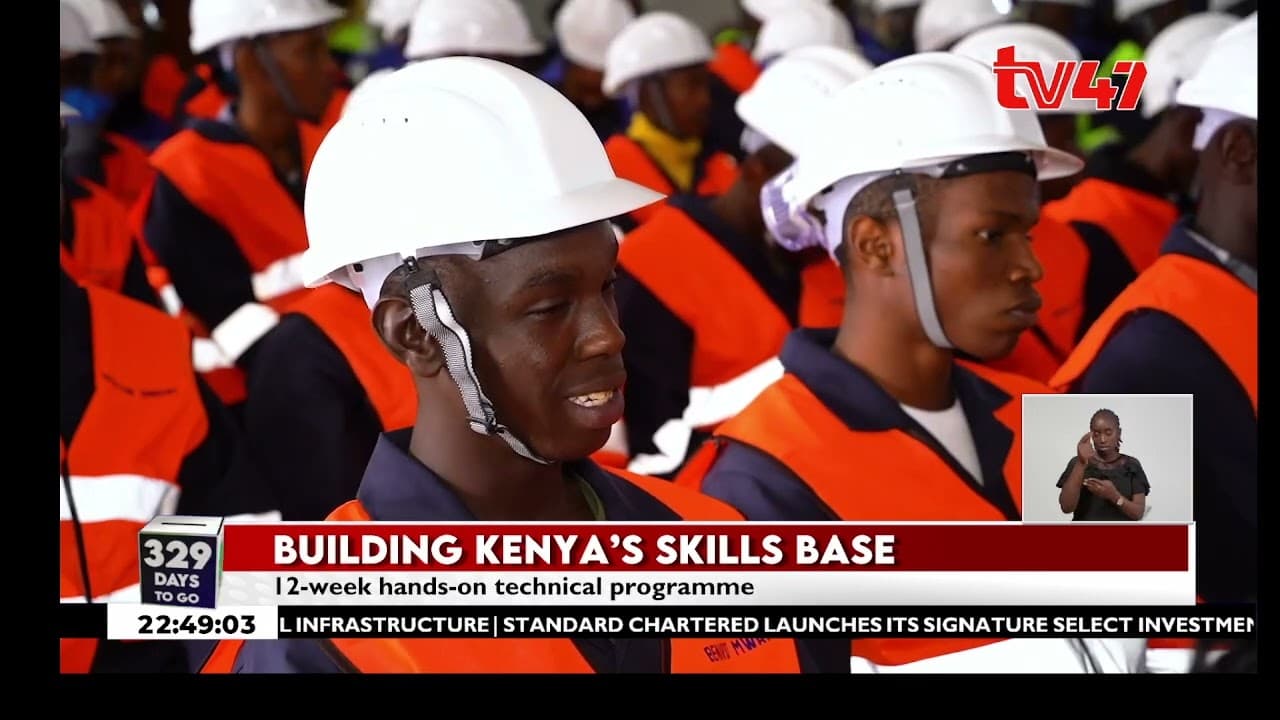 Building Kenya’s construction skills base by training in plumbing and electrical installation