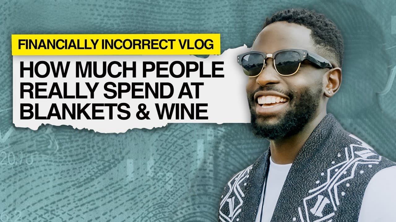 A Day at Blankets & Wine with Financially Incorrect | Vlog