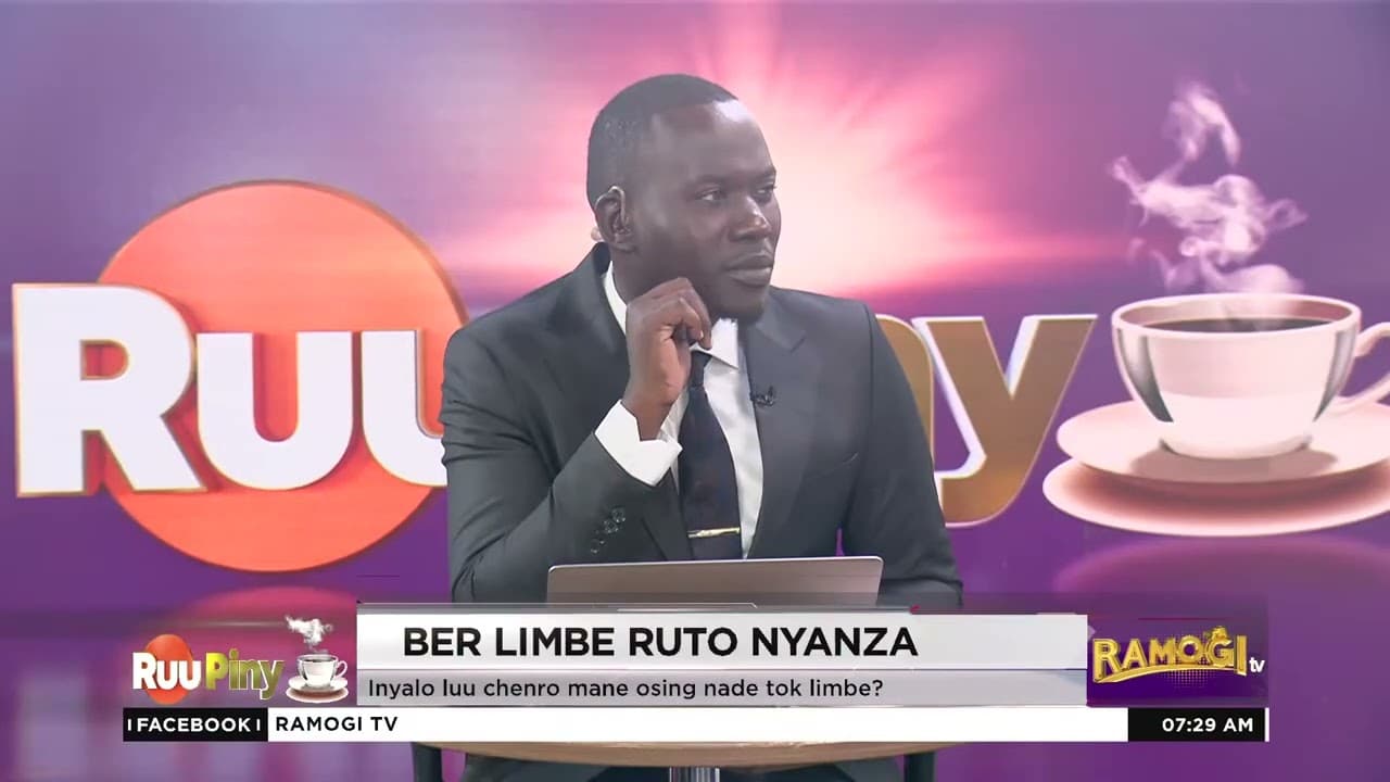 Chris Ojode: Ok dang' wase Jatend piny Ruto ni dongruok en ratichwa; jotelo mokogo pok nonyono