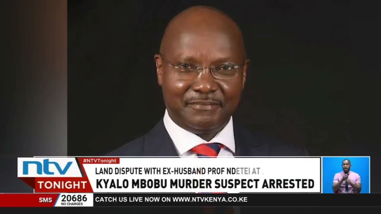DCI names suspect linked to killings of lawyer Kyalo Mbobu and Dr. Victoria Mutiso
