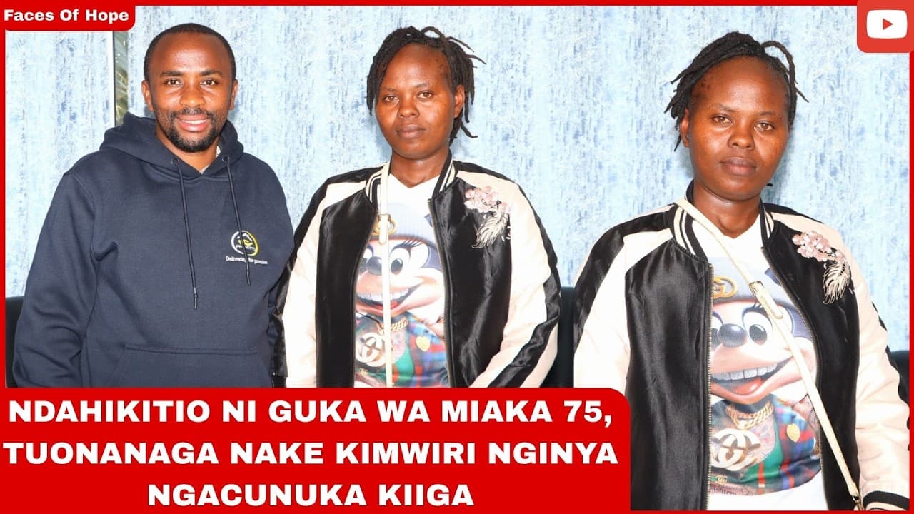 NDAHIKITIO NI GUKA WA MIAKA 75, TUONANAGA NAKE KIMWIRI NGINYA NGACUNUKA KIIGA