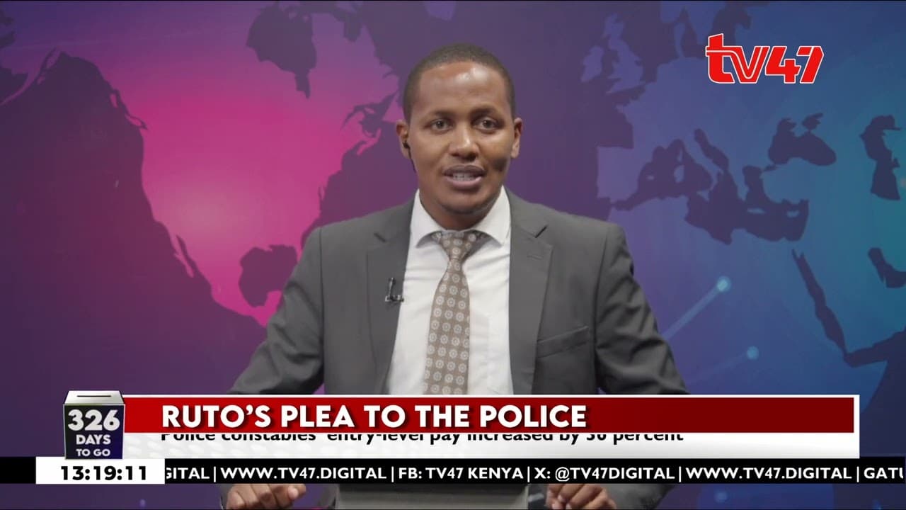 President Ruto urges police to protect democracy impartially as Kenya heads towards 2027 elections