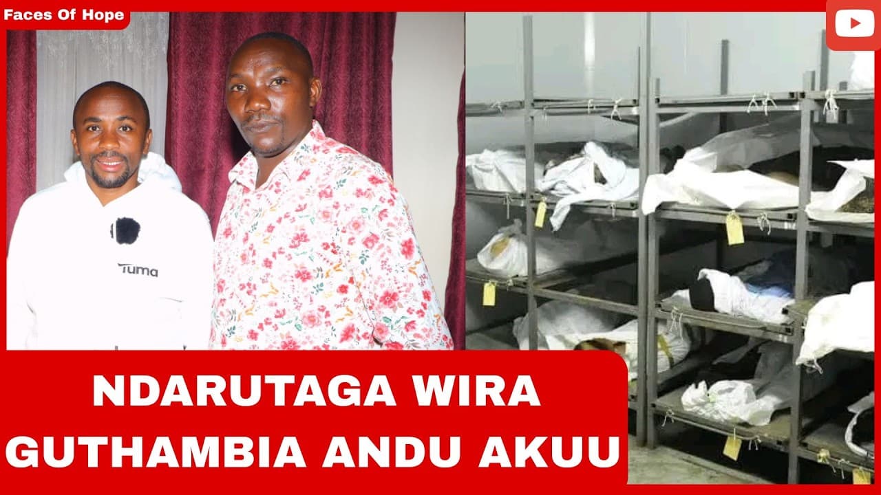 NDARUTAGA WIRA GUTHAMBIA ANDU AKUU
