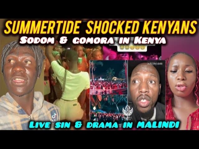 ANGRY Kenyans DISAPPOINTED With GENZS after SUMMERTIDE Event EXPOSED Thier Dirty BEHAVIOR