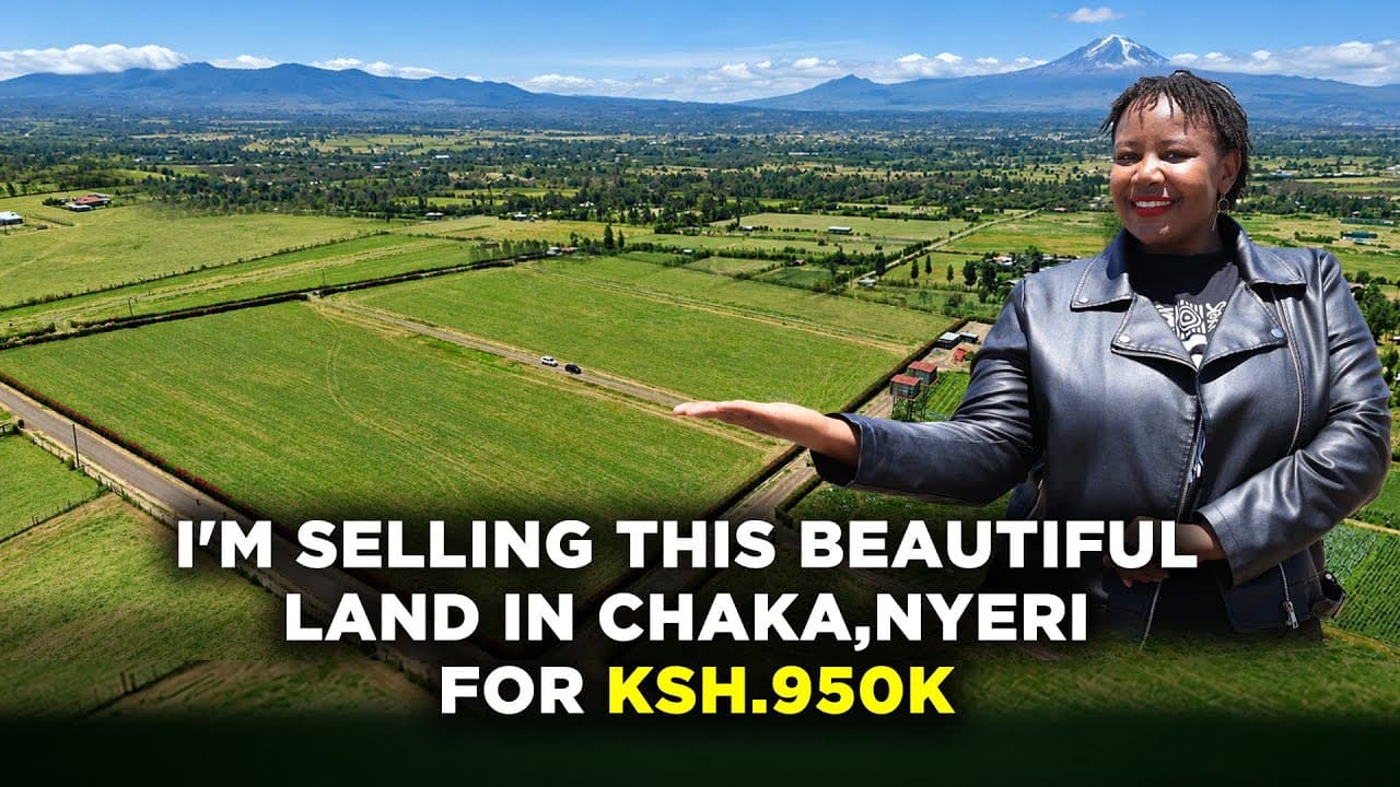 Selling this Beautiful Property in Chaka For Ksh.950K💚Start Your Land Ownership Journey with Us