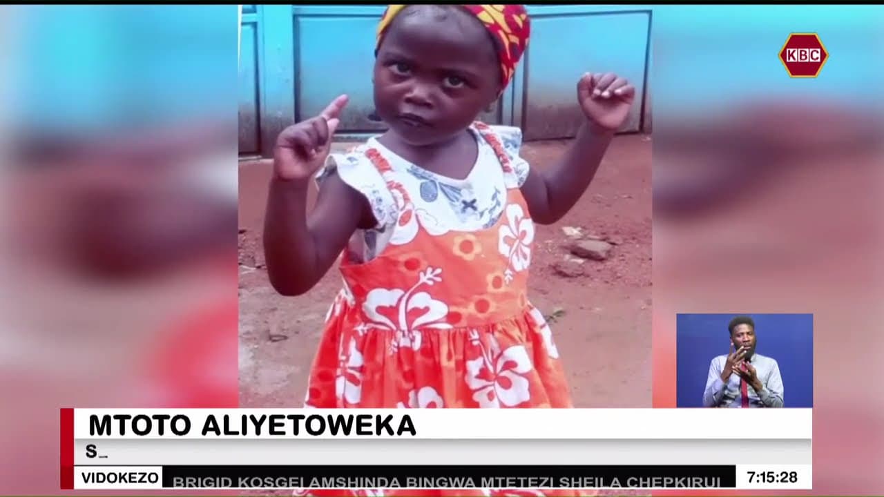 Mama alilia kutoweka kwa mwanawe wa miaka 2