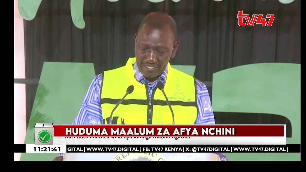 Rais Ruto: Serikali inalenga kujenga hospitali 10 mpya kupanua huduma maalum za afya nchini