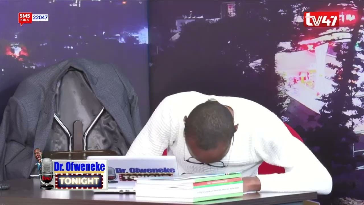 Ferdinand Omanyala - KOT roasted me || #DrOfwenekeTonight #Marathon #EliudKipchoge #tv47