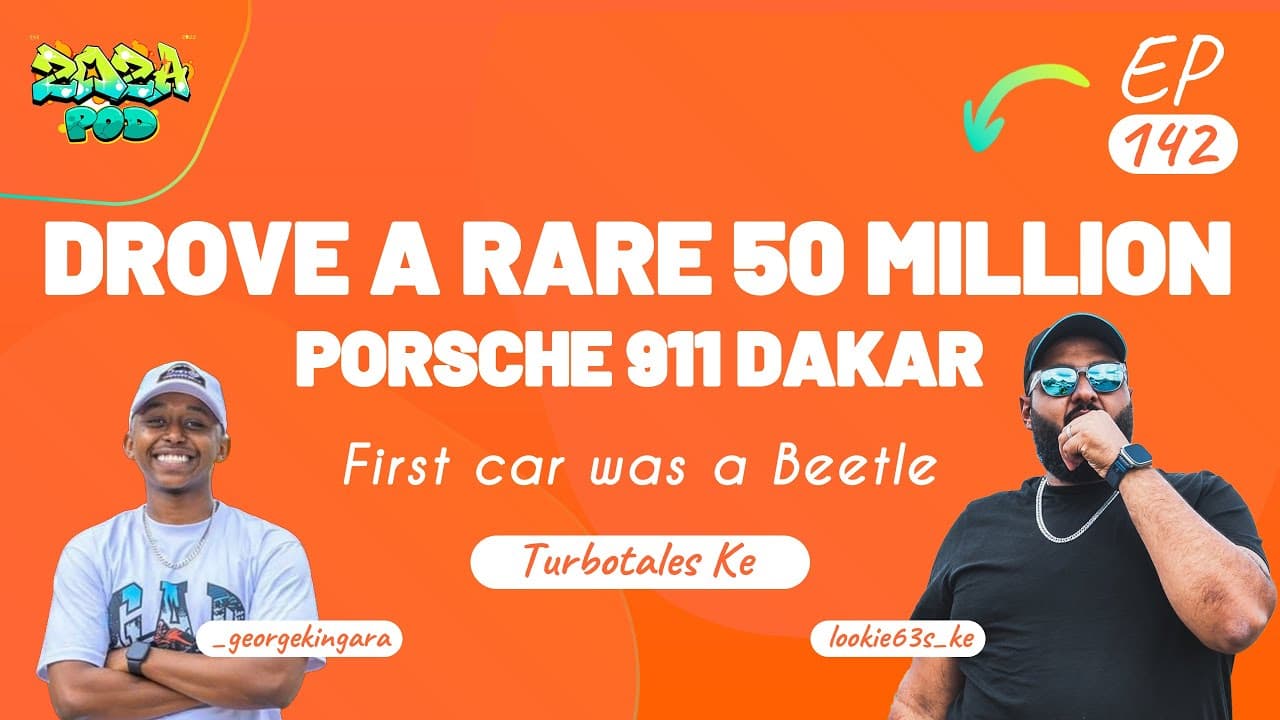 Turbotaleske Lookie & George| Drove a rare 50million Porsche 911 Dakar|First car was a Beetle Ep 142