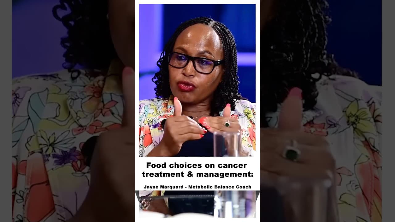 How Nutrition plays a critical role in cancer care ~ DrJayne Marquard #drkingori