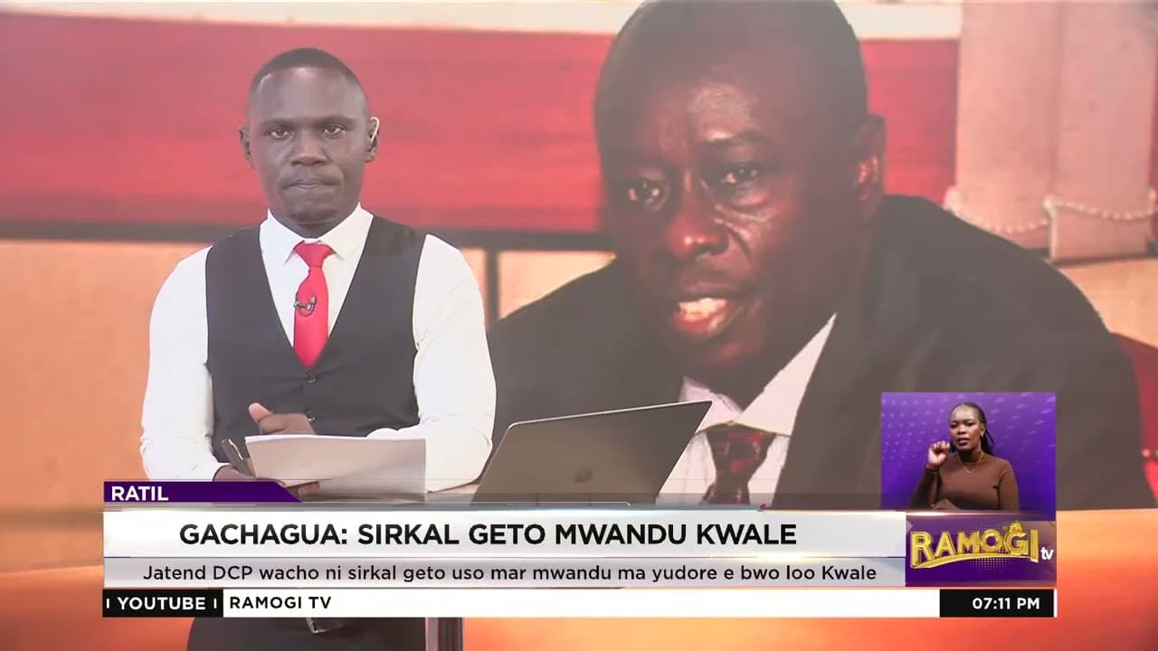 Gachagua: Ruto odhi Amerka mar donjo e winjruok gi jo-ohala ewi yor yako mwandu manie bwo lowo Kwale