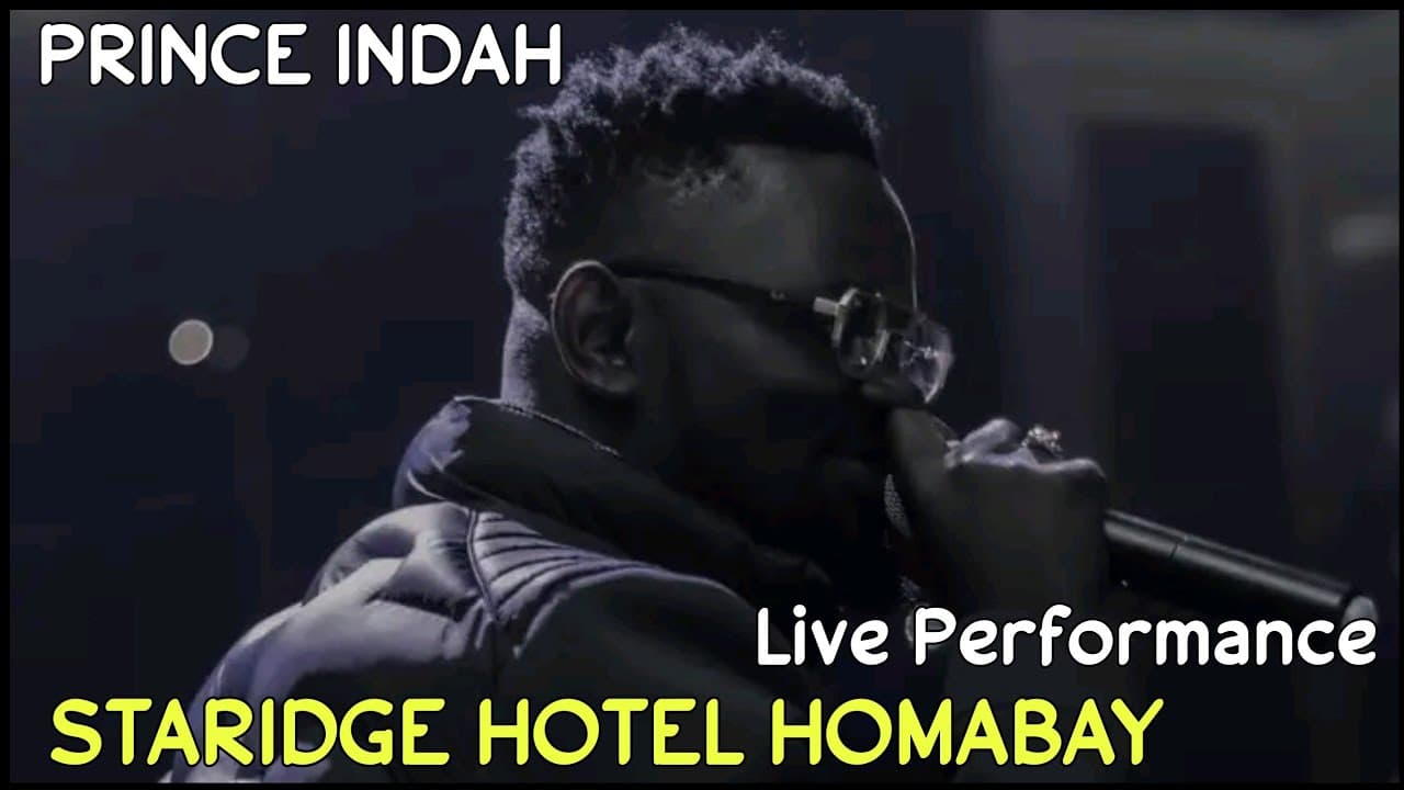 PRINCE INDAH PERFORMING LIVE AT STARIDGE HOTEL, HOMABAY