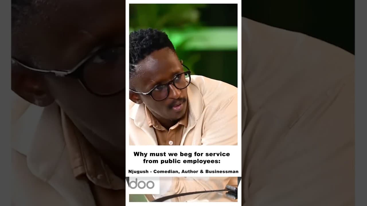 Should we have to ask for services we already pay for? Do you agree with @NJUGUSH  #drkingori