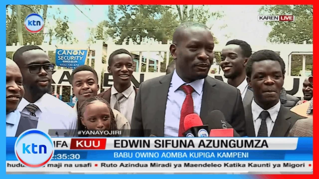 Edwin Sifuna avunja kimya kuhusu msimamo wake wa kisiasa baada ya kauli ya Babu Owino