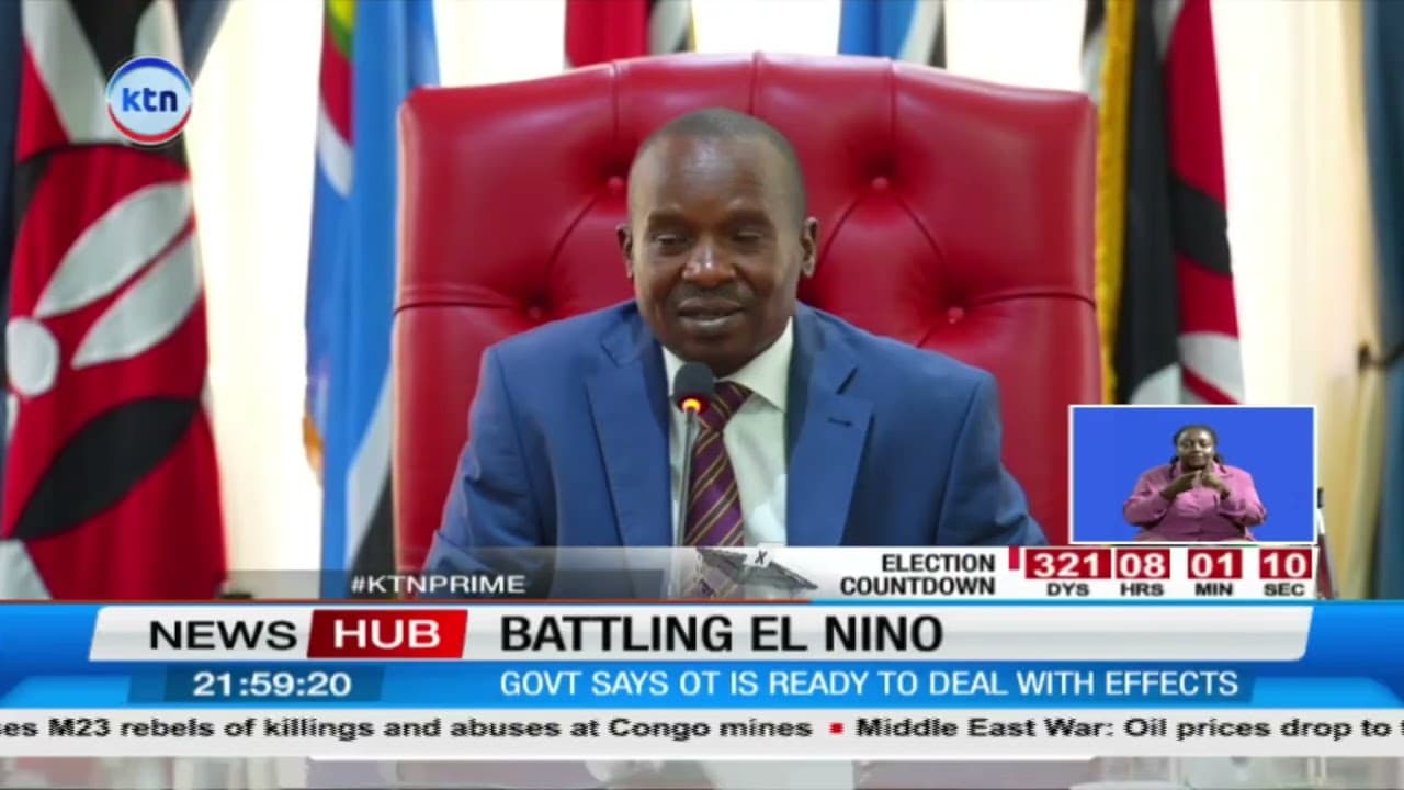 Government Steps Up El Nino Preparations as Questions Persist Over Kenya’s Readiness