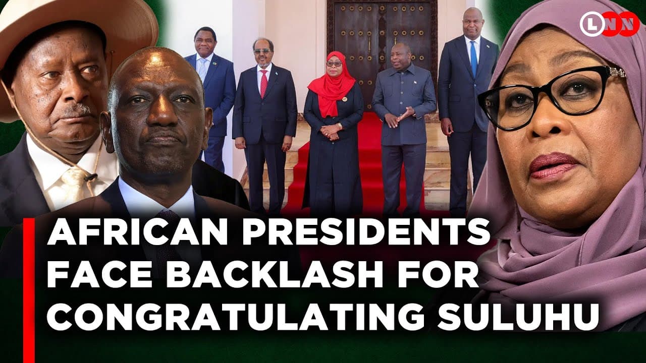 Why Samia Suluhu Was Sworn In at a Military Barracks and the Backlash That Followed | LNN