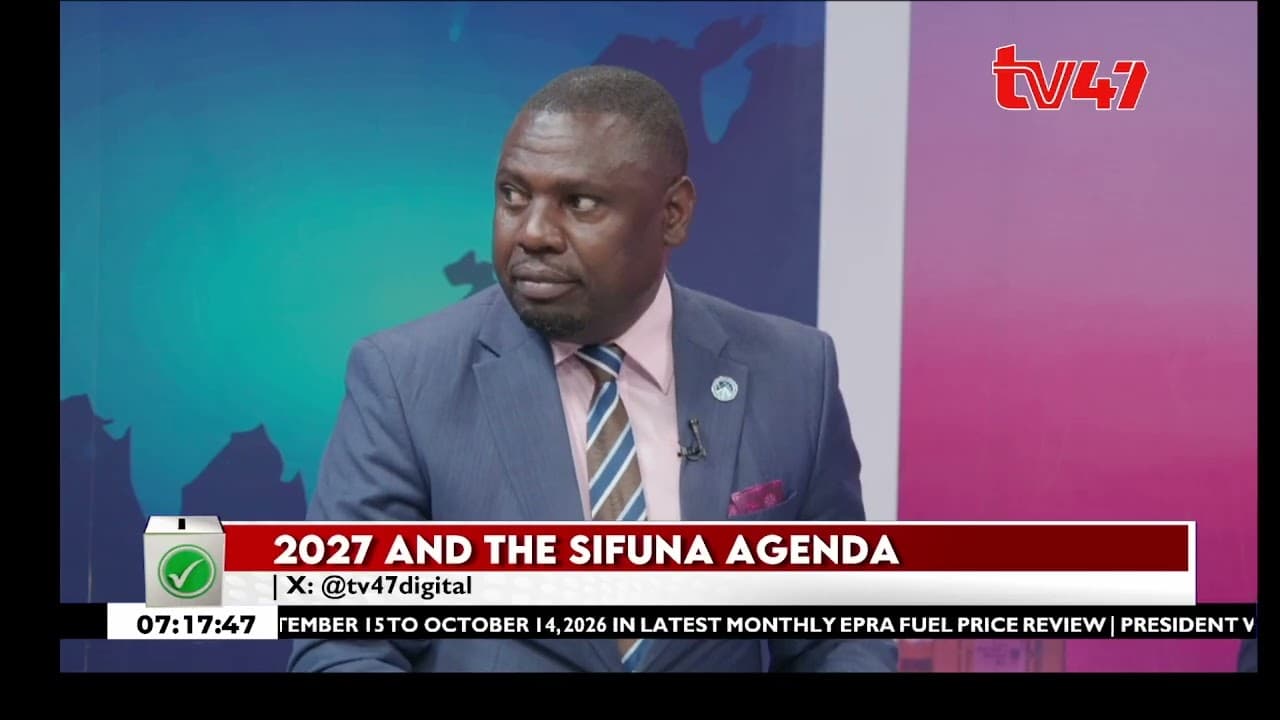 Odede: 50% of Sifuna's supporters could back out when he is not finally the Presidential candidate