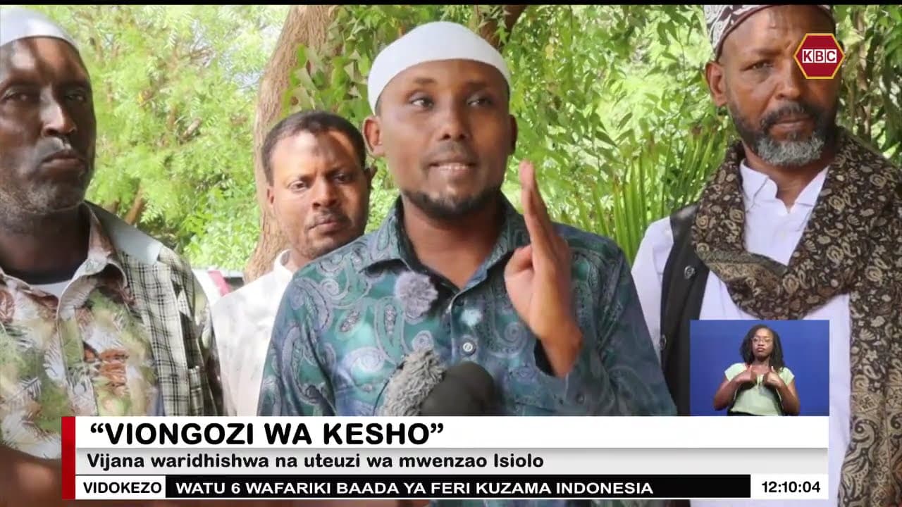Vijana waridhishwa na uteuzi wa mwenzao Isiolo
