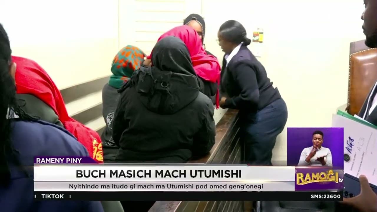 Doho: Nyithindo mitudo gi masich mach ma Utumishi Girls nyobuogo wang'o skul kendo poni owegi thuolo