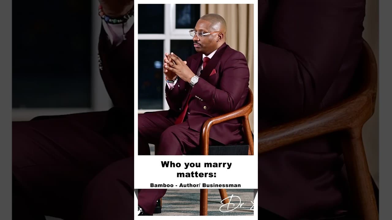 To be successful, marry a God- fearing partner ~ Bamboo #drkingori