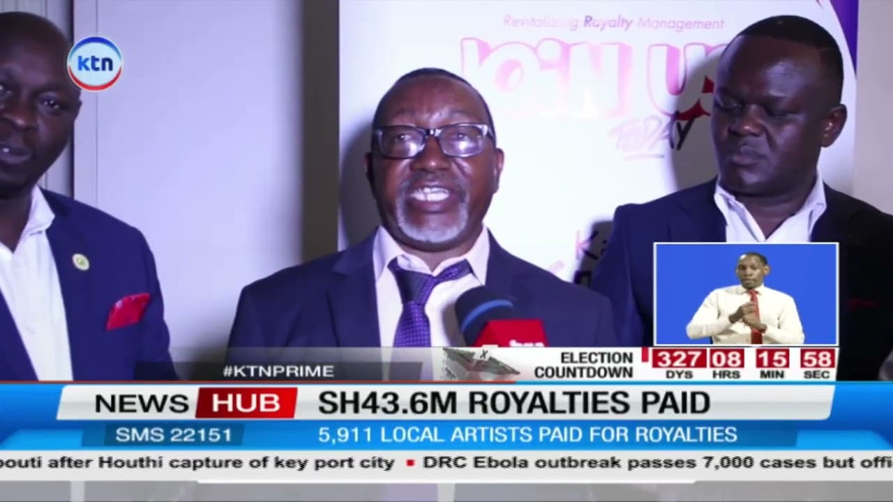 Creatives Earn Sh43.6M in Royalties as Regulatory and Legal Hurdles Persist