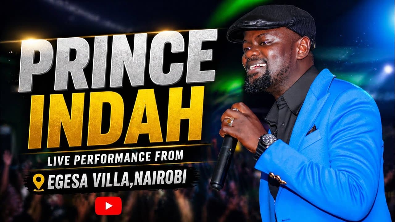 PRINCE INDAH LIVE PERFORMANCE FROM EGESA VILLA NAIROBI