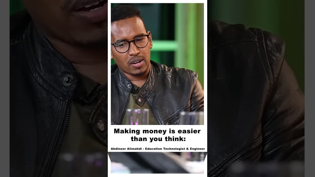 Most people struggle financially because they overlook simple ways to make money. ~Abdinoor Alimahdi
