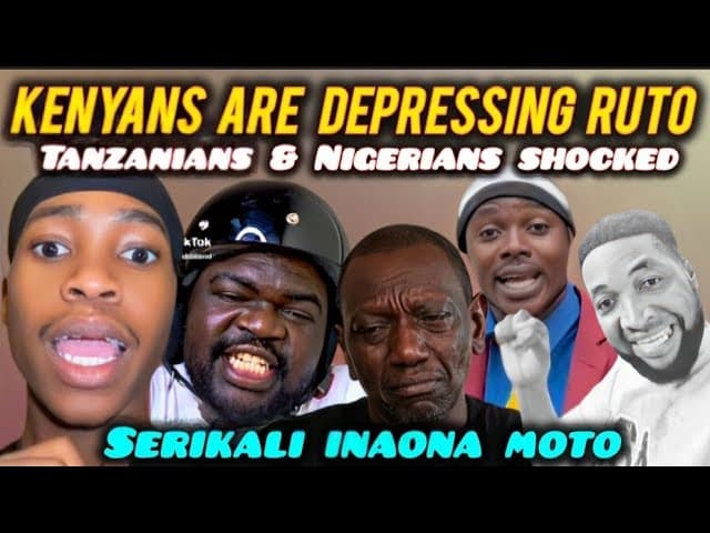HILARIOUS Tanzanians & Nigerians are SHOCKED How Kenyans are DISTURBING Their GOVERNMENT