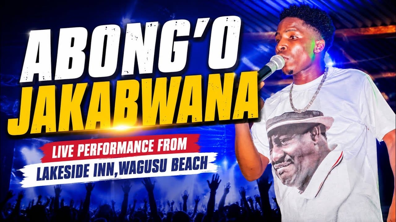 ABONG'O JAKABWANA LIVE PERFORMANCE FROM LAKESIDE INN,WAGUSU BEACH