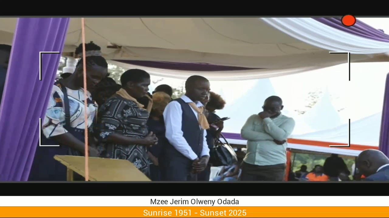 Celebrating The Life & Legacy Of Mzee Jerim Olweny Odada