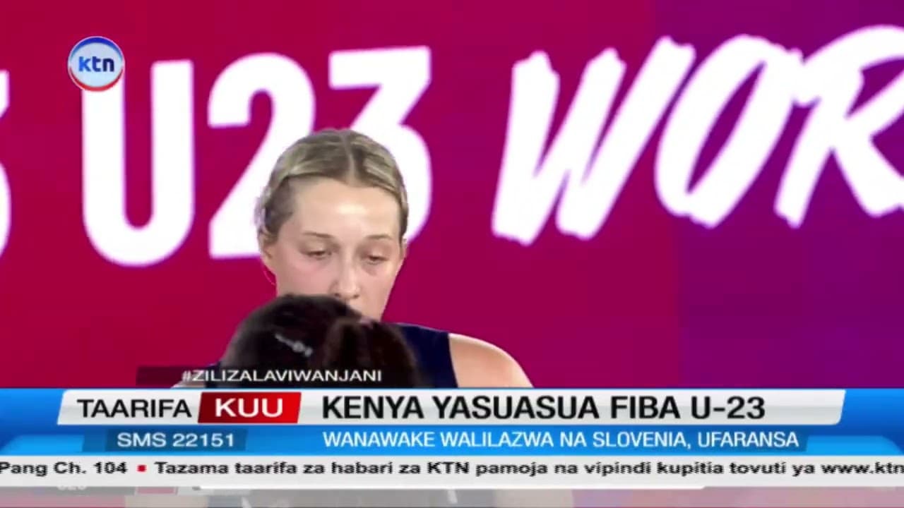 Kenya yasuasua dhidi ya Slovenia katika mashindano ya FIBA U-23