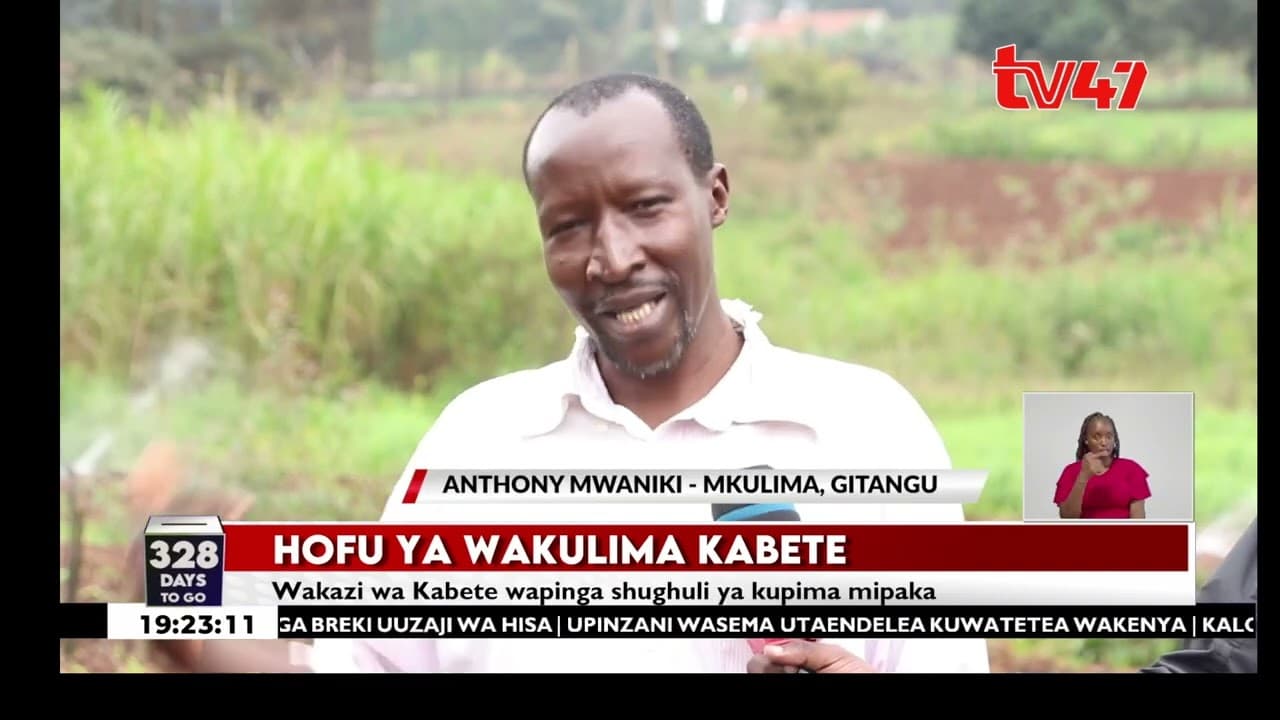 Wakazi wa Kabete wapinga shughuli ya kupima mipaka