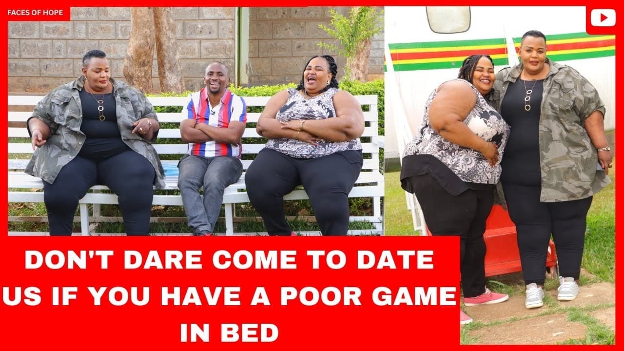 DON'T DARE COME TO DATE US IF YOU HAVE A POOR GAME IN BED