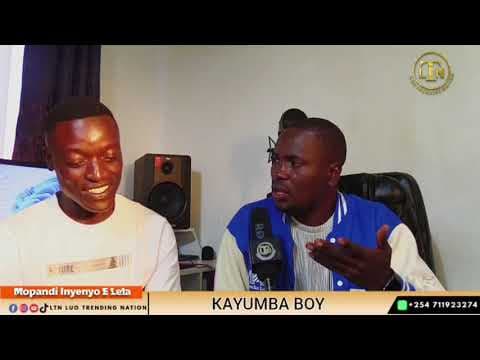 OHANGLA ARTISTS SHOULD LISTEN TO KAYUMBA ZACK