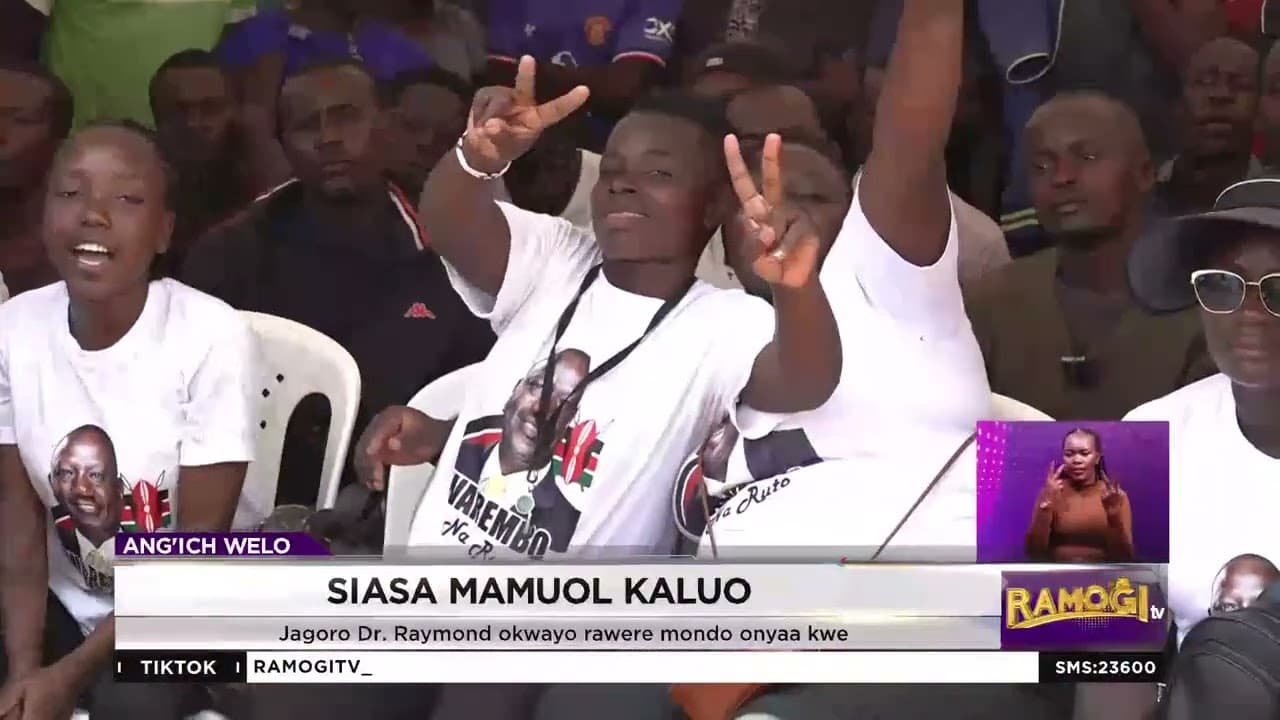 Jagoro e Migao mar Arita Dr. Raymond Omollo okwedo josiasa ma Kaluo matiyo marach gi rawere