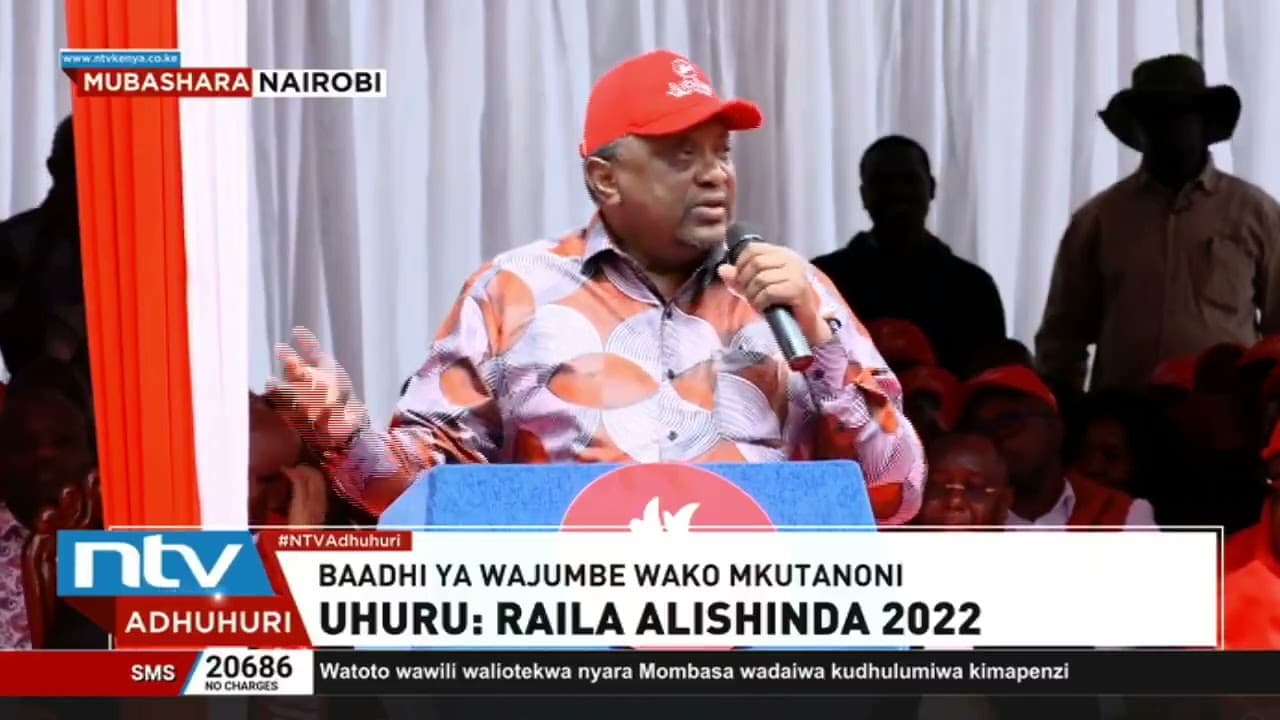 Uhuru to Ruto: Stop blaming me for your administration failures