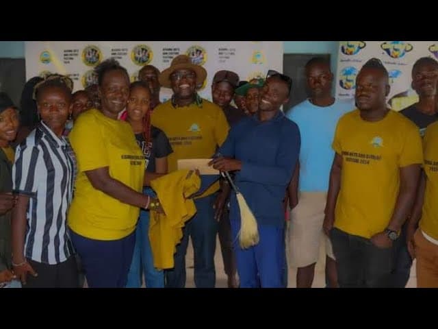 BREAD EATING COMPETITION | @Otieno Oyoo high school | KISUMA ARTS