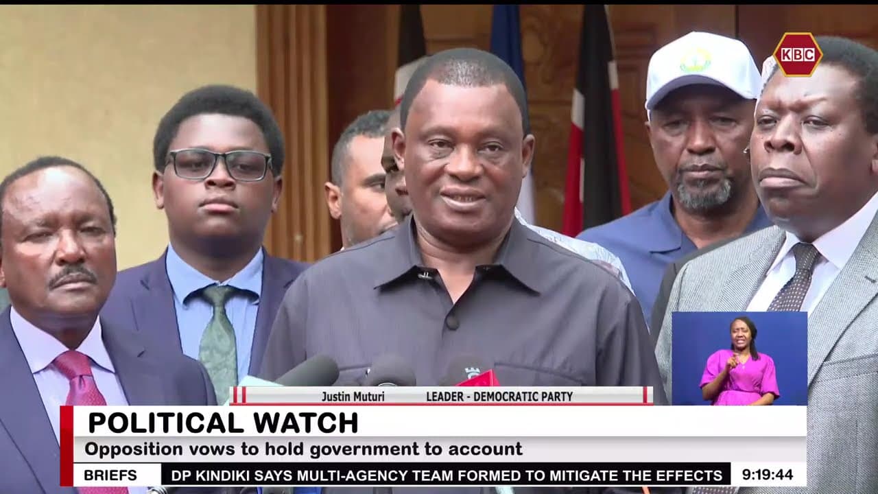 Opposition vows to hold government to account