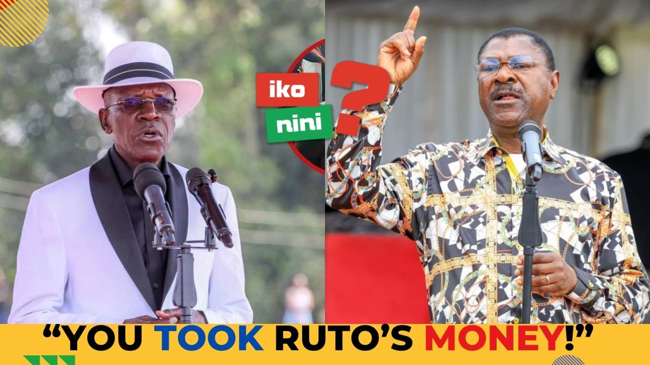 Wetang’ula Responds to Khalwale’s “Chased Away” Claim as Fake Alcohol Scandal Grows
