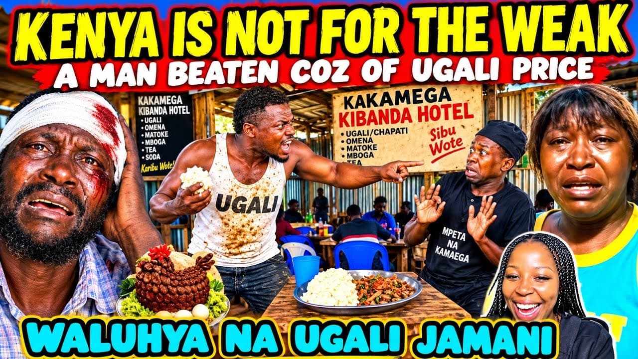 FUNNY Hotel Owner in Kakamega BEATEN Because of INCREASING Ugali Price by 10 Shillings