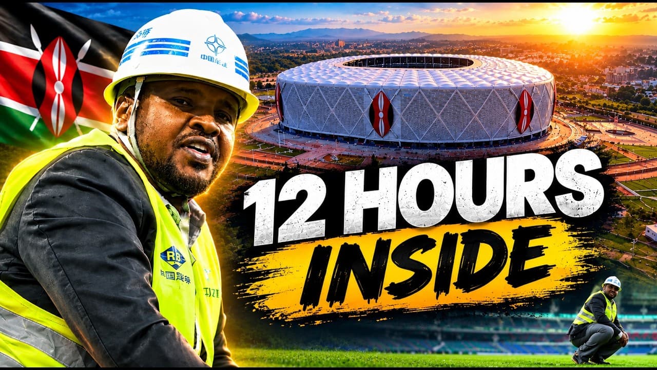 I Spent 12 HOURS Inside Kenya’s MASSIVE Future Sports City